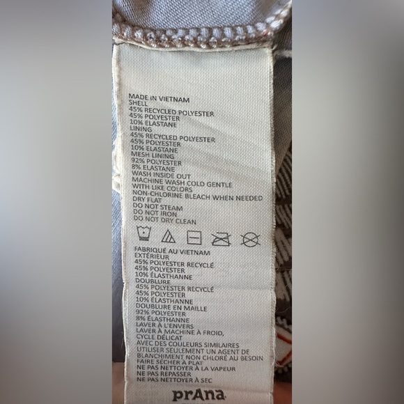 Prana Women's‎ Athleisure Sleeveless Racerback Mini Dress Size Small - Picture 7 of 7